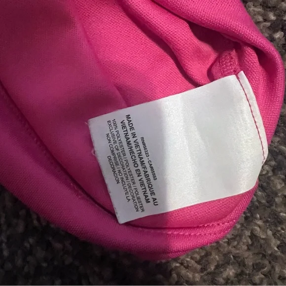 Dri-Fit Running Pullover Quarter Zip Pink & Black - Picture 8 of 8